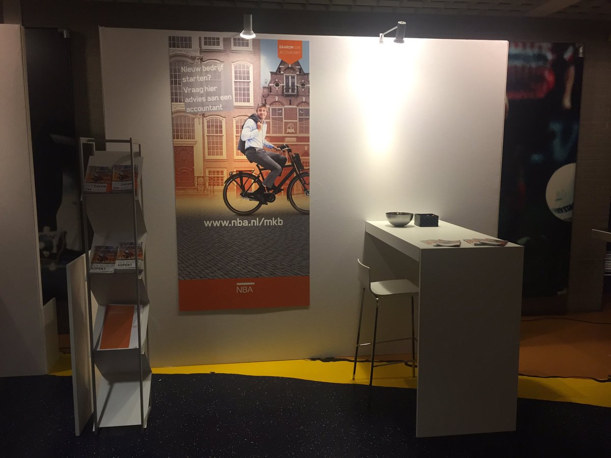We zijn er klaar voor! @DaaromEenACC <a href="/Startersdag/">KvK Startersdag</a> #nba #starten #accountant