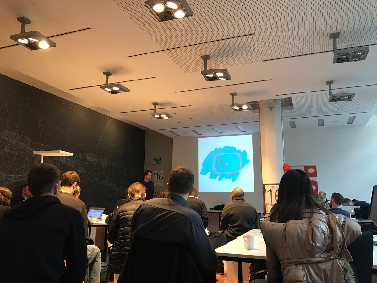 dolbydigger's tweet photo. TV Hackday starts #tvhack #tvhackday https://t.co/kft2bF12Uk https://t.co/UfLqpy33lB