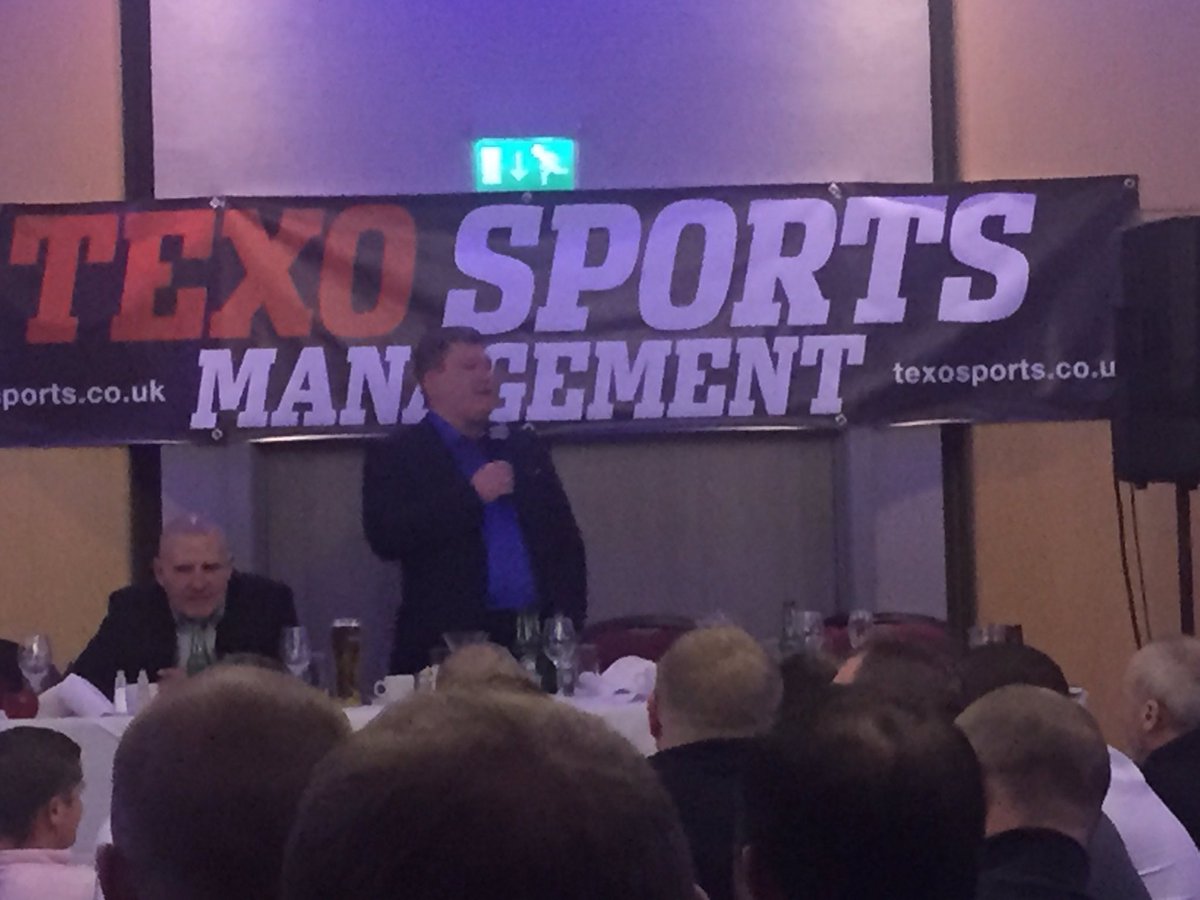 HitmanHatton's tweet photo. Great night lastnight in Colchester. Great crowd.x @heaton_4ste @simonheaton23 @AliHamidi @TexoSports @SpeakPaul https://t.co/X7WE9aqdn4