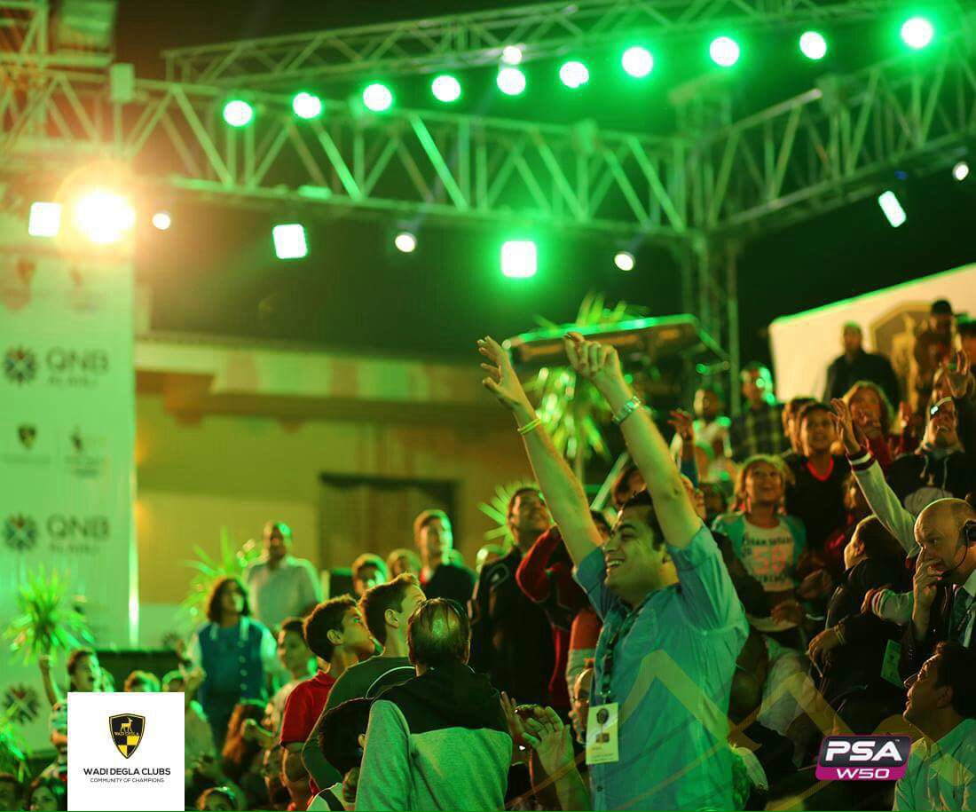 WaleedElhadidy's tweet photo. It was the atmosphere .. @WDSquash #WDSquash16 https://t.co/E8hE8MdzjI