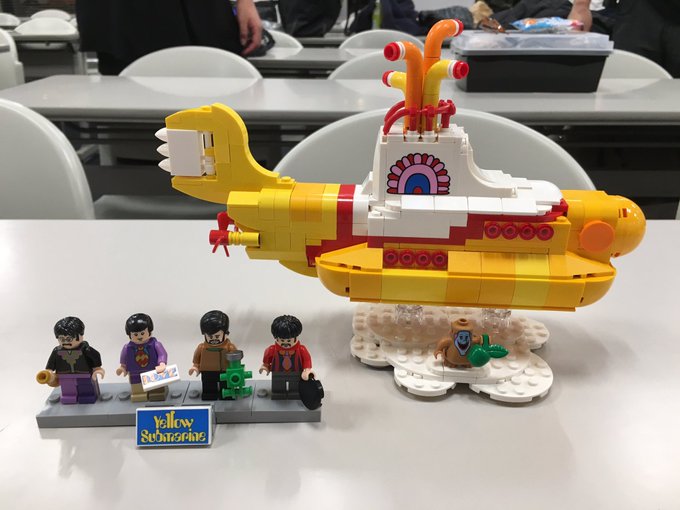 LEGO 21306 イエローサブマリン #J_LUG レビュー - Togetter