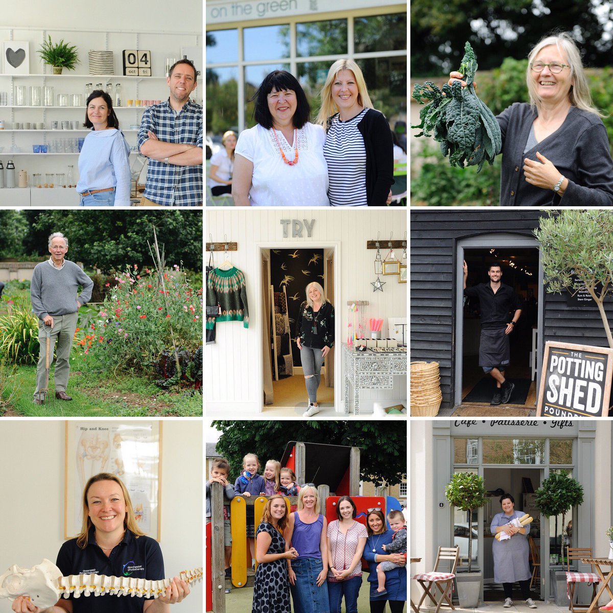 Katharine_KDP's tweet image. Some of the happy faces of people who live and work in #Poundbury @CherryadeStore @OlivesEtAl @YARDtweets @itspoundbury #dorsethour