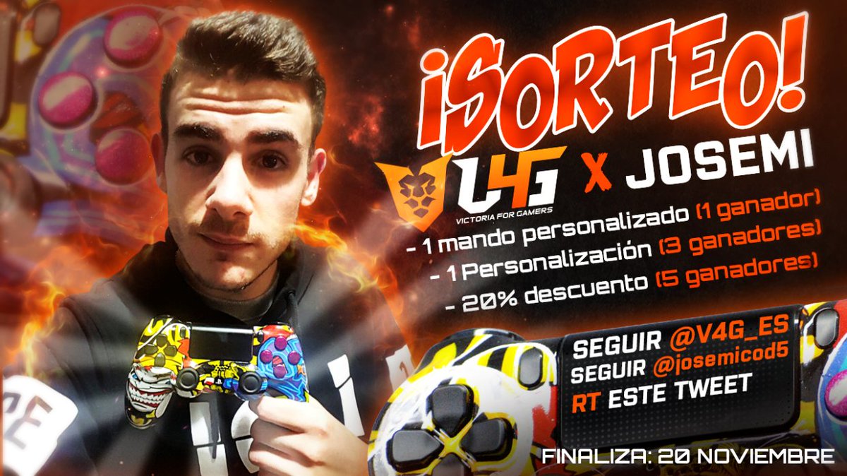 V4G_ES's tweet image. 🔝🔥SORTEO LEGENDARIO🔥🔝
🎊🎮9 GANADORES🎮🎊

✅RT
✅Sigue a @V4G_ES &amp;amp; @Josemicod5 

victoria4gamers.es