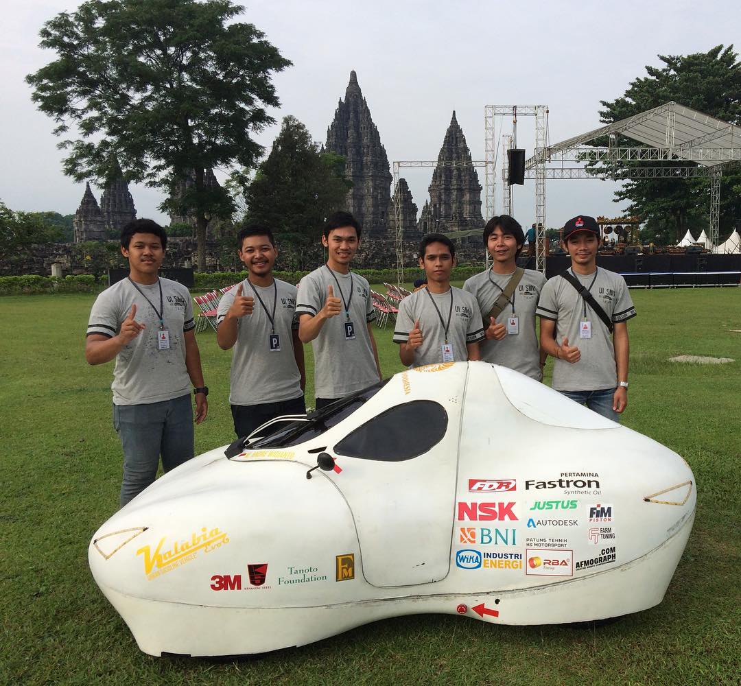 univ_indonesia's tweet photo. 4) @UIsupermileage jg mendapat medali emas di kelas Urban Gasoline oleh tim Sadewa Hore dgn perolehan 401 km/l. #kmhe2016 https://t.co/RZvKAhluQO