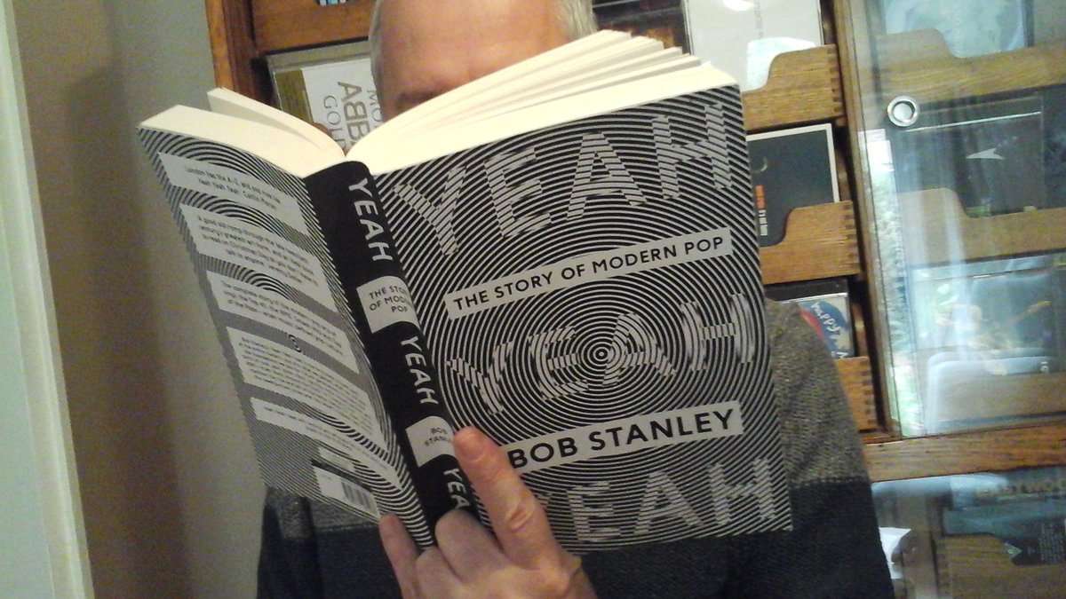 NicolaHolloway7's tweet photo. #LovetoRead @NicholasLBarber rocks out with @rocking_bob. He's reached page 444 ...300 to go. His review: 'essential, definitive'. @bbcarts https://t.co/3v5YdksbkJ