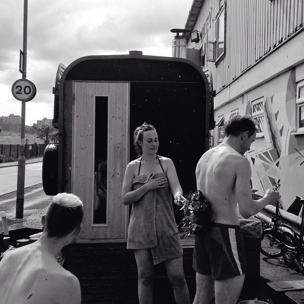 preparedtobe's tweet photo. thrilled to be bringing @WARMTHsauna to @CompassFestLDS next weekend @ArtHostelLeeds https://t.co/wO4aEDPG4Q