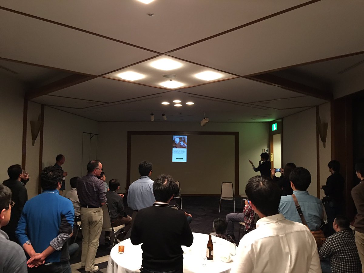 NPOMOSA's tweet photo. 続いて、完全にiPhoneから操作できるプリンタの紹介。価格Comで注目度1番!#MOSA #MSM2016 https://t.co/SCMuimSVJF