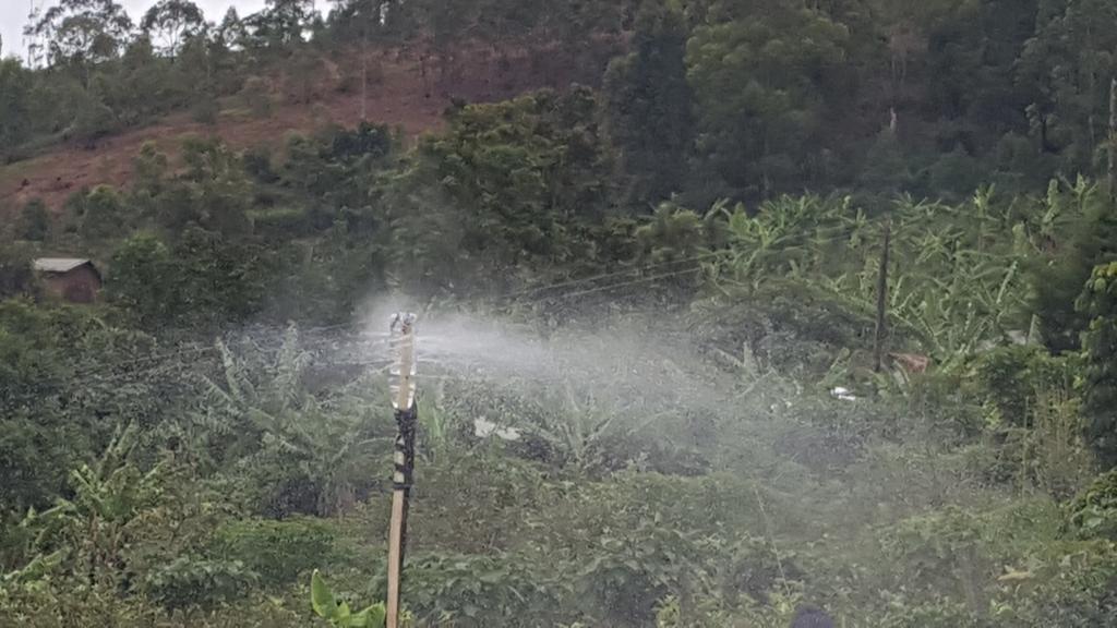 lindahNabusayi's tweet photo. .@KagutaMuseveni now in Rubanda to tour solar powered irrigation project #MitigatingDrought @UgandaMediaCent https://t.co/0wYdh9NoL9