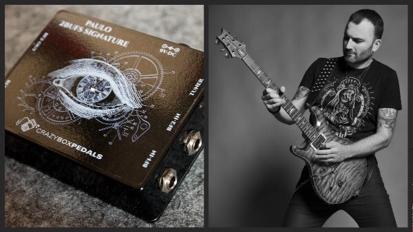 paulomoreteofi's tweet photo. Mi nuevo pedal @CRAZYBOXPEDALS en @Guitarrista_Com en gira con @InMuneBand 

https://t.co/pLbthJom1S https://t.co/kUwPDRzbDi