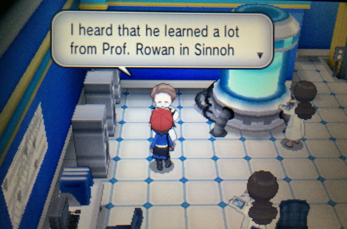 Mega_Arcanine1's tweet image. Professor Sycamore worked with Professor Rowan #SinnohConfirmed