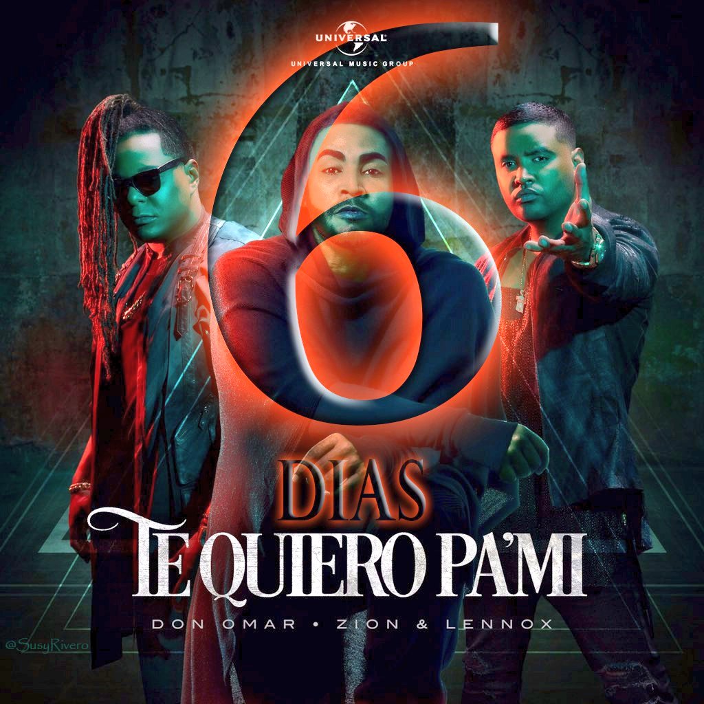 TeamDONOMARArg1's tweet image. A tan sólo 6 dias del Gran Estreno de #TeQuieroPaMi @DONOMAR Ft @zionylennoxpr 💣🔥🔥