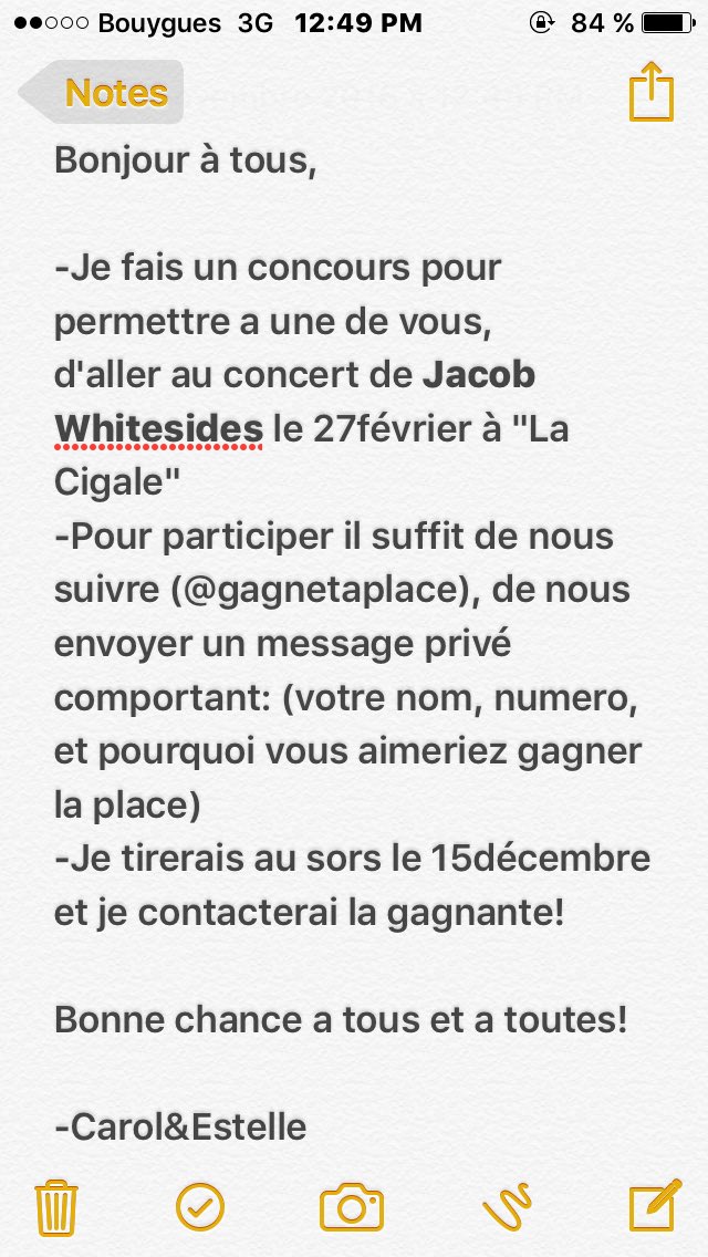 gagnetaplace's tweet image. Pour essayer de gagner ta place, envoie nous un message privé comportant tes coordonnées (nom, numéro et pourquoi tu voudrais gagner)!