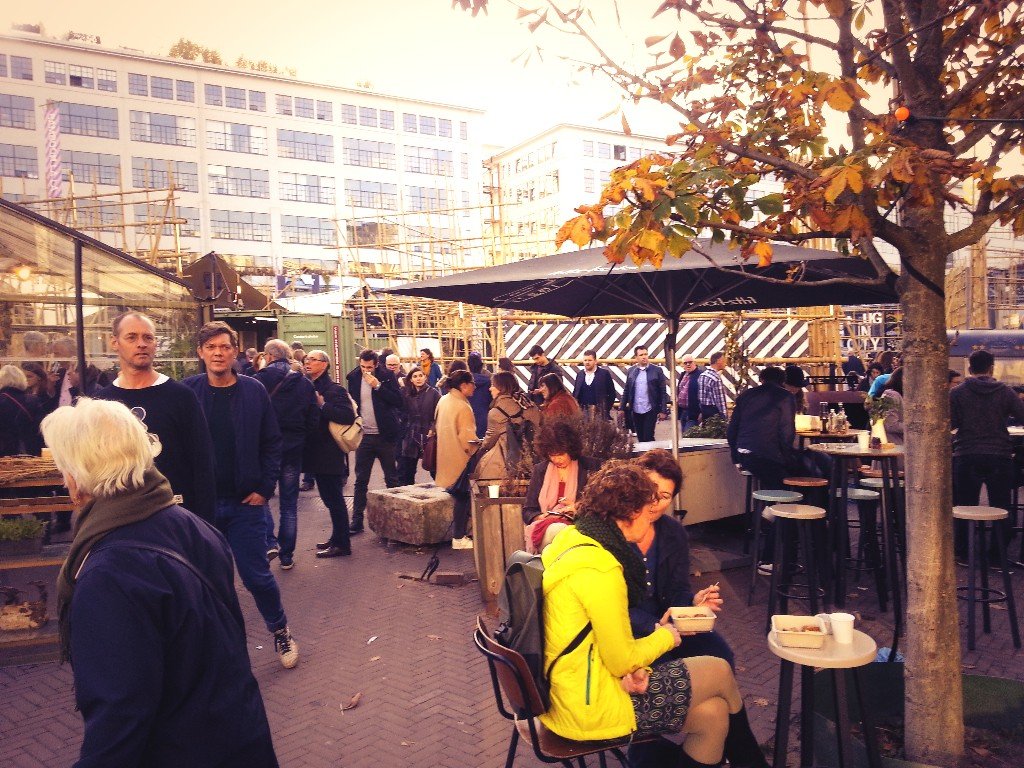 CvdBarchitect's tweet photo. Impression of #StrijpS #Ketelhuisplein #AREA51 during the #DDW2016 https://t.co/wc4CS6k7jr