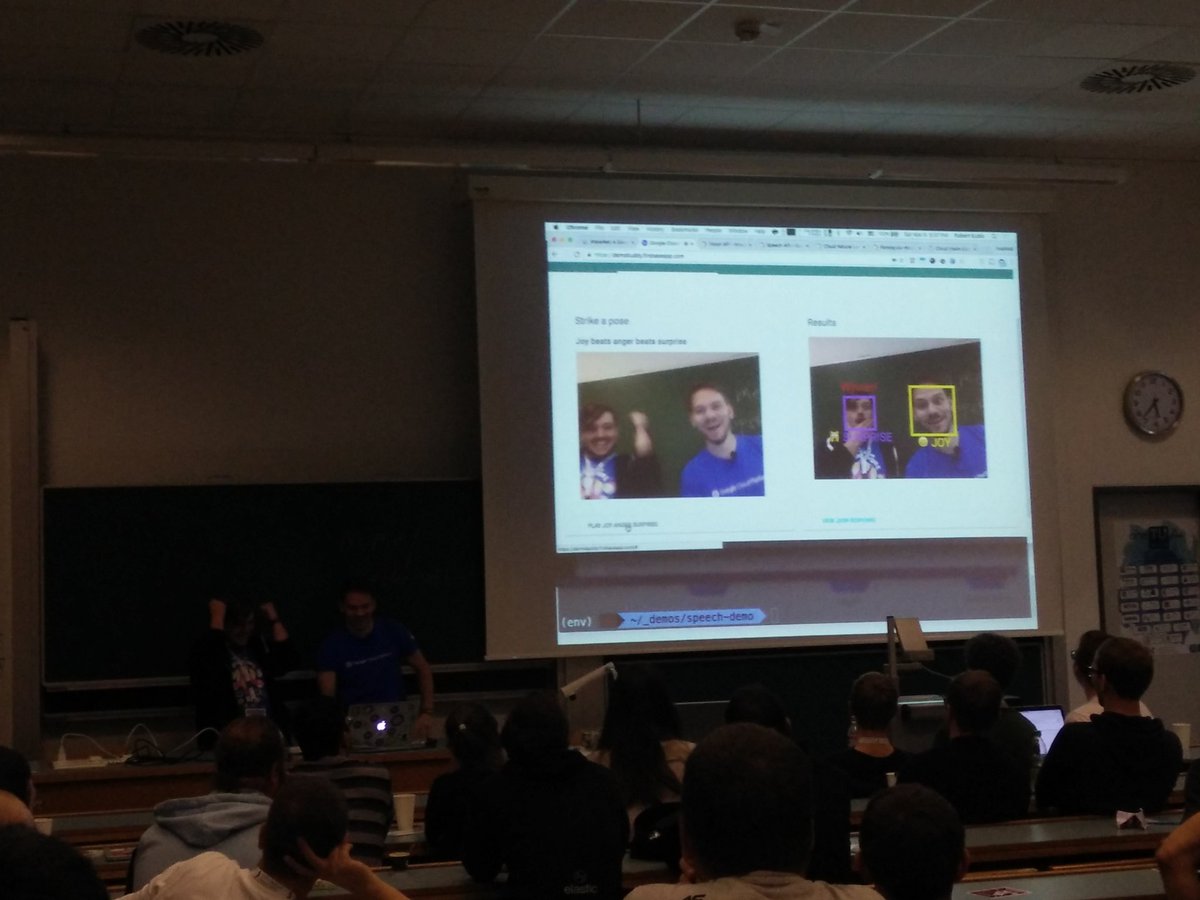 TimeaTurdean's tweet image. #ticTacToe with #cloudVisionAPI from #google Super fun @DevFestVienna @hostirosti and @senorhuidobro