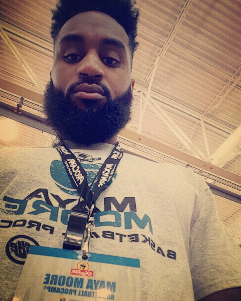 Great work today with the kids at @MayaMayamoore23 camp.