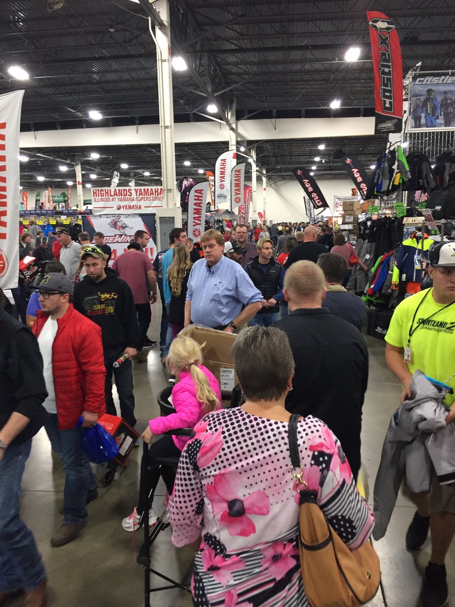 Snowmobile_USA's tweet photo. Excellent show here today! Show is open till 7:00 pm tonight. https://t.co/eaQozmeFD7