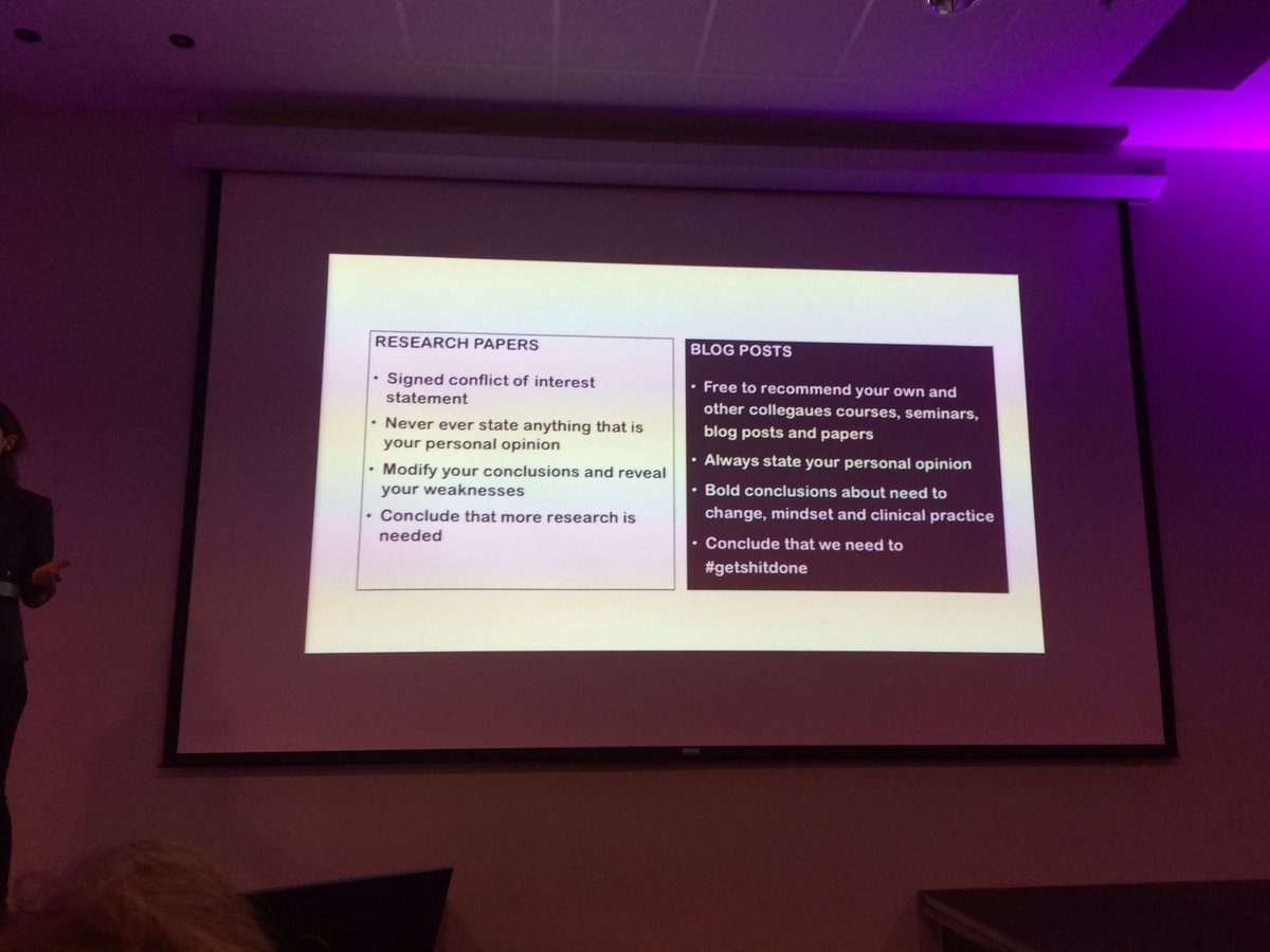 <a href="/ieitzen/">Ingrid Eitzen</a> smashing it... taking bloggers down a peg or two...  #SportsMed2016