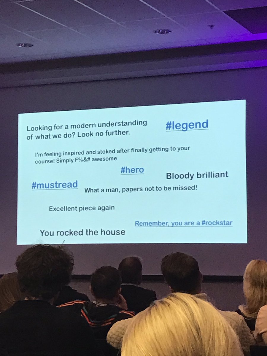 Social media 'rockstars' taking some heat. Be aware of preference bias. #SportsMed2016