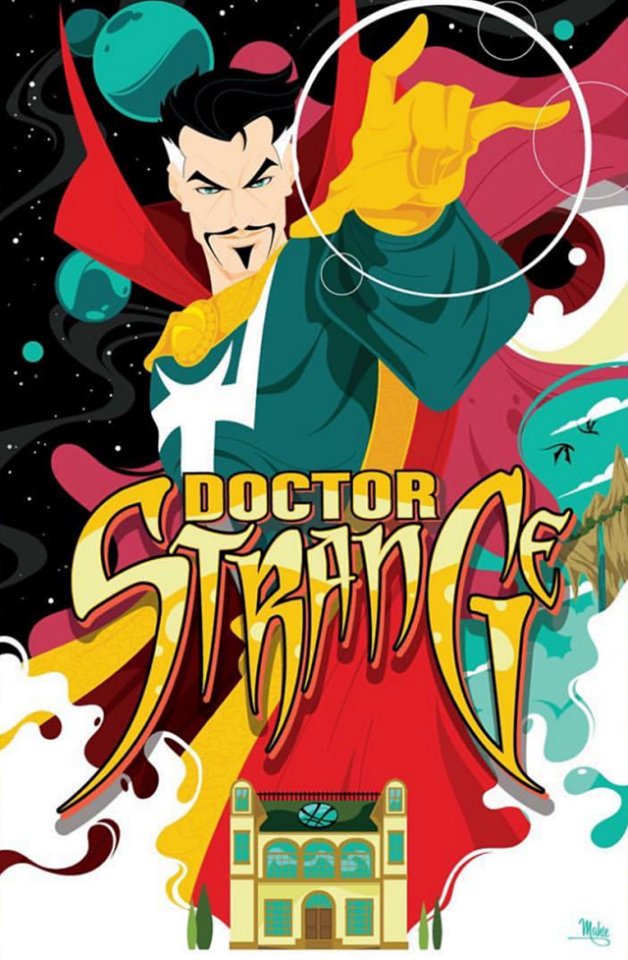MarvelFR's tweet photo. Découvrez ces quelques affiches originales et incroyables autour de #DoctorStrange. Laquelle préférez-vous ? https://t.co/u3y9DJdHUK