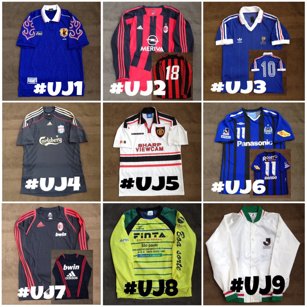 UniqueJersey's tweet photo. FT 05/11/16:

#UJ1 300
#UJ2 550
#UJ3 110
#UJ4 270
#UJ5 200
#UJ6 100
#UJ7 180
#UJ8 100
#UJ9 90 https://t.co/RRPsRTc6Qj