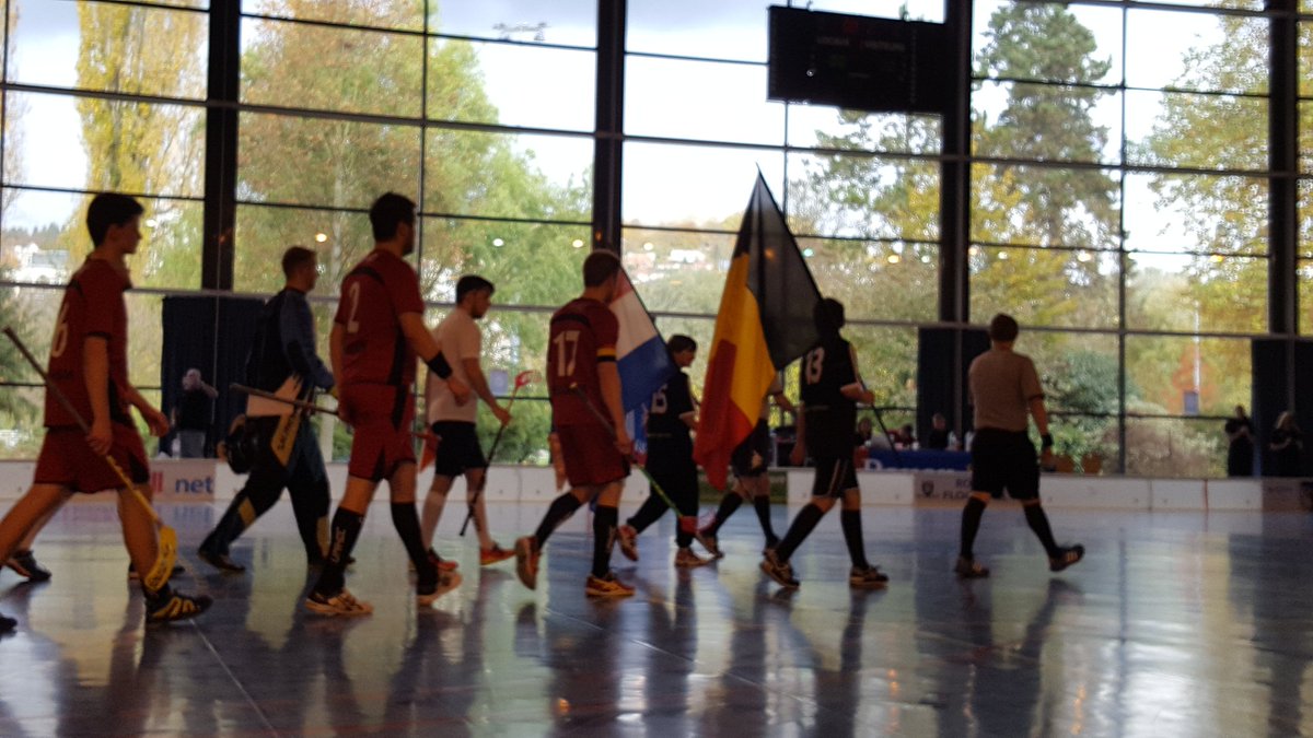 Follow the game between #Belgium and <a href="/NeFUB/">NeFUB</a> <a href="/FloorballMenNED/">Floorball Men NED</a> on our facebook page #IDFloorball #Floorball