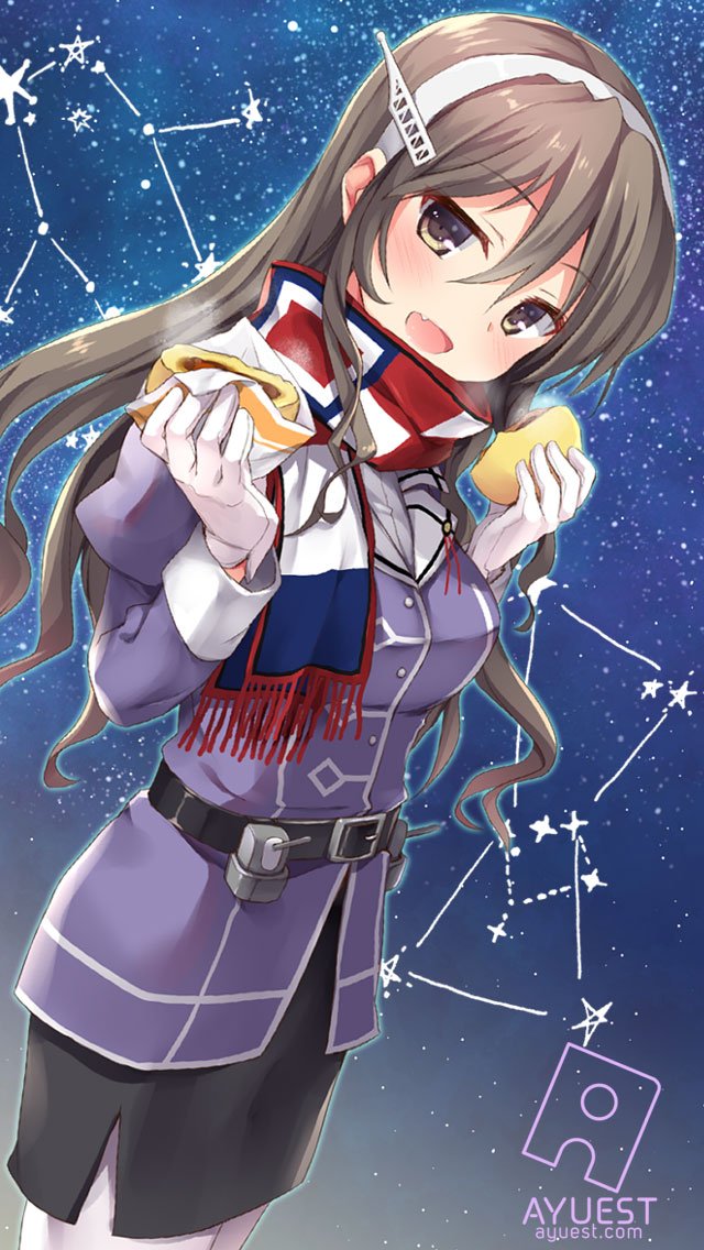 あゆやだった Iphone用 11月壁紙 足柄さんとカレーまんです 寒空の下ではんぶんこです ご利用の際はプロフご一読頂けますと幸いです スリーブも宜しくお願い致します T Co 5bkdwyxr