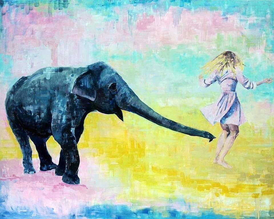 Miami_Art_Scene's tweet photo. The whimsical fantasy world of #BrianKeithStephens "I Believe in Miacles" solo exhibition at https://t.co/JXvZISIbX1 OPENS Tonight Nov.5th https://t.co/NI9WcGOmcP