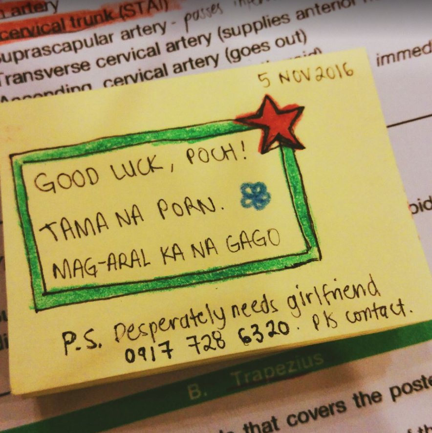 pochansay's tweet photo. Thanks for the inspiring message @margaretbanaria ! #inspired #FLNF #headandneck #supportsystem #anglala https://t.co/3YxHLwCvxk