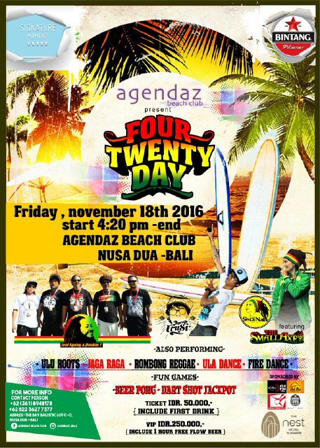18nov.2016 »4:20DayParty @agendaz_bali .IDR50K <a href="/joniagung/">Agung Joni</a> <a href="/dennyfrust24/">RichardDennyNahazon</a> /w. .etc cc <a href="/agungngurah/">agung ngurah</a> #yessaah
