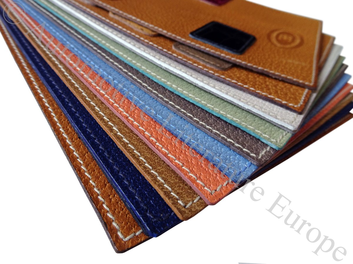 #BUGATTI EB 110 112 GT SS #LEATHER COLOR SAMPLE SET RANGE #RARE #4SALE goo.gl/WuPplE <a href="/Bugatti_OC/">Bugatti Owners Club</a>