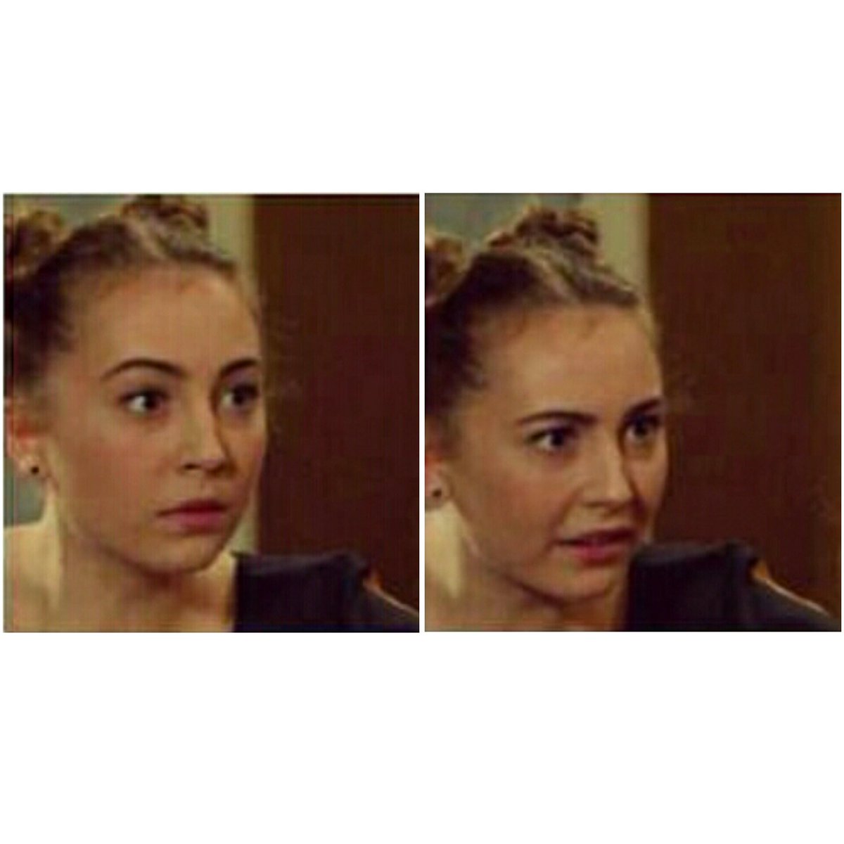 NeighboursReact's tweet image. When your friend is confessing something to their parents and they mention your name