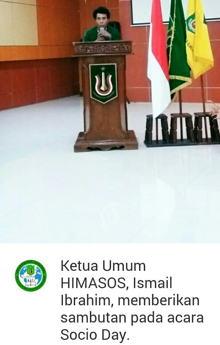 Confirmed, mmg Ismail Ibrahim dari Unas.