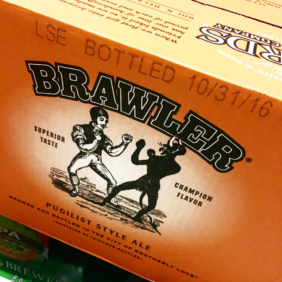 EatPhilly's tweet photo. Bottled less than a week ago! The beer is ready &amp; waiting for Sunday's AYCE fest. Get tix here or at the door: https://t.co/UjQpsOeBmi https://t.co/SFRmFhC3f9