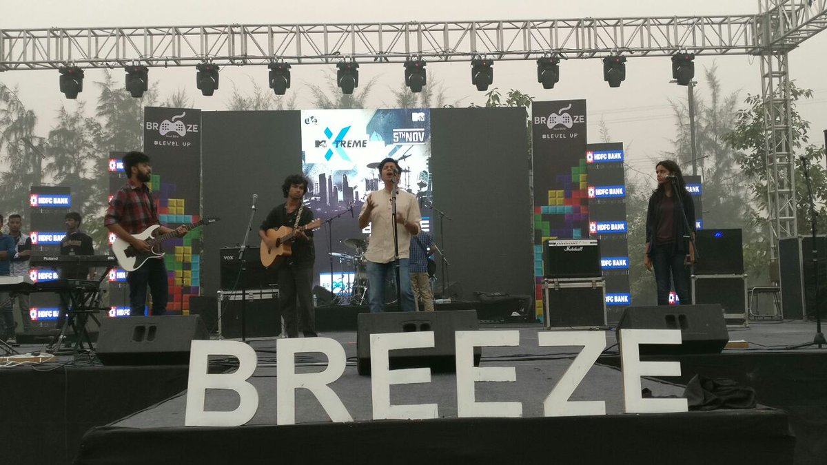 First band up at <a href="/snu_breeze/">Breeze@SNU</a>  is Common Threat. #GoXtreme