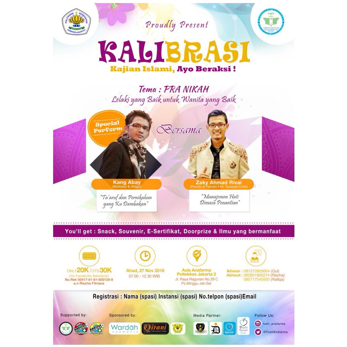 FostiAnafarma's tweet photo. Yuk ikhwan dan ukhti daftar KALIBRASI 2016 😇 https://t.co/RDHZ7PV565