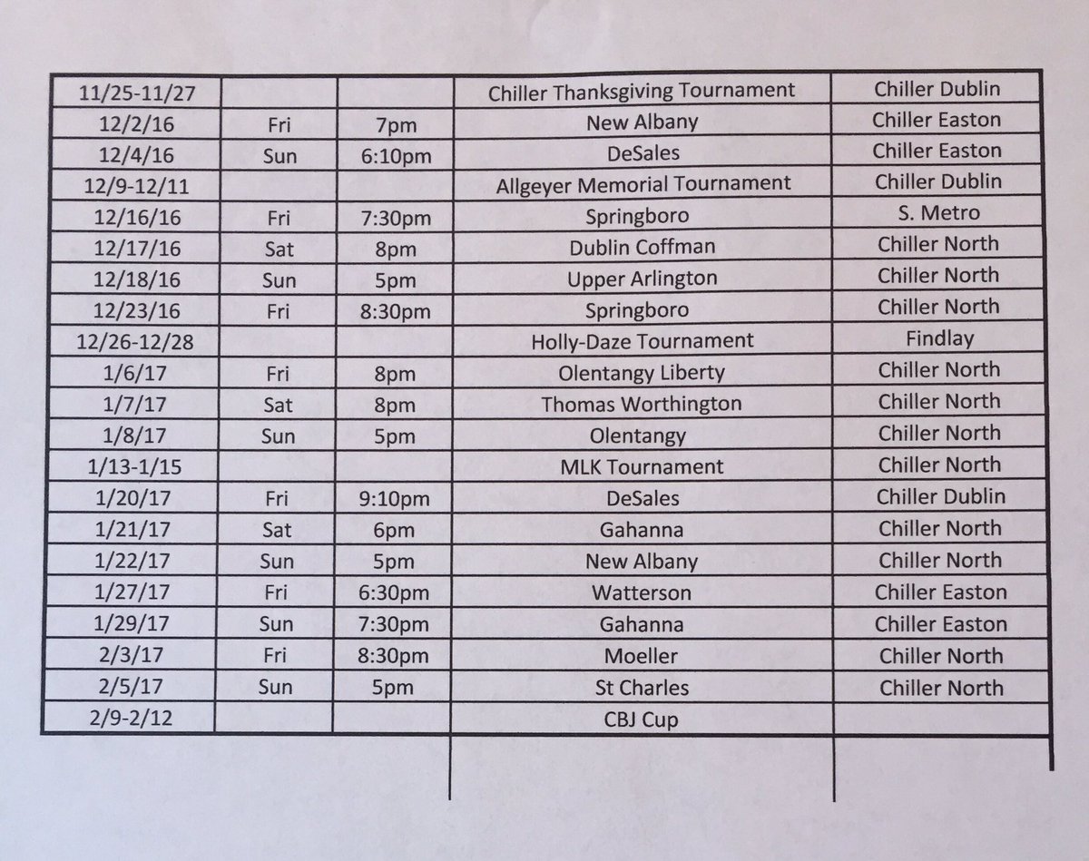 OOHShockey's tweet photo. Mark your calendars here is your Varsity Orange hockey 2016-2017 season schedule!!! 🏒 https://t.co/A0lb9LZLaN