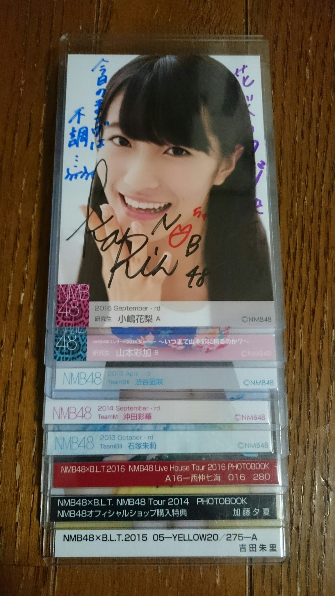 NMB48 舟橋礼菜 2024 September A 直筆 ランダム 生写真