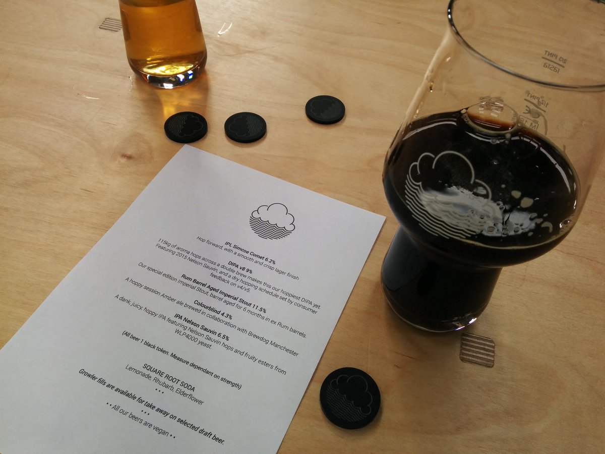 Trip to Manchester - <a href="/cloudwaterbrew/">Cloudwater Brew Co</a> for their Sat taproom. Then <a href="/PollenBakery/">Pollen Bakery</a> to soak it up a bit! #localfood