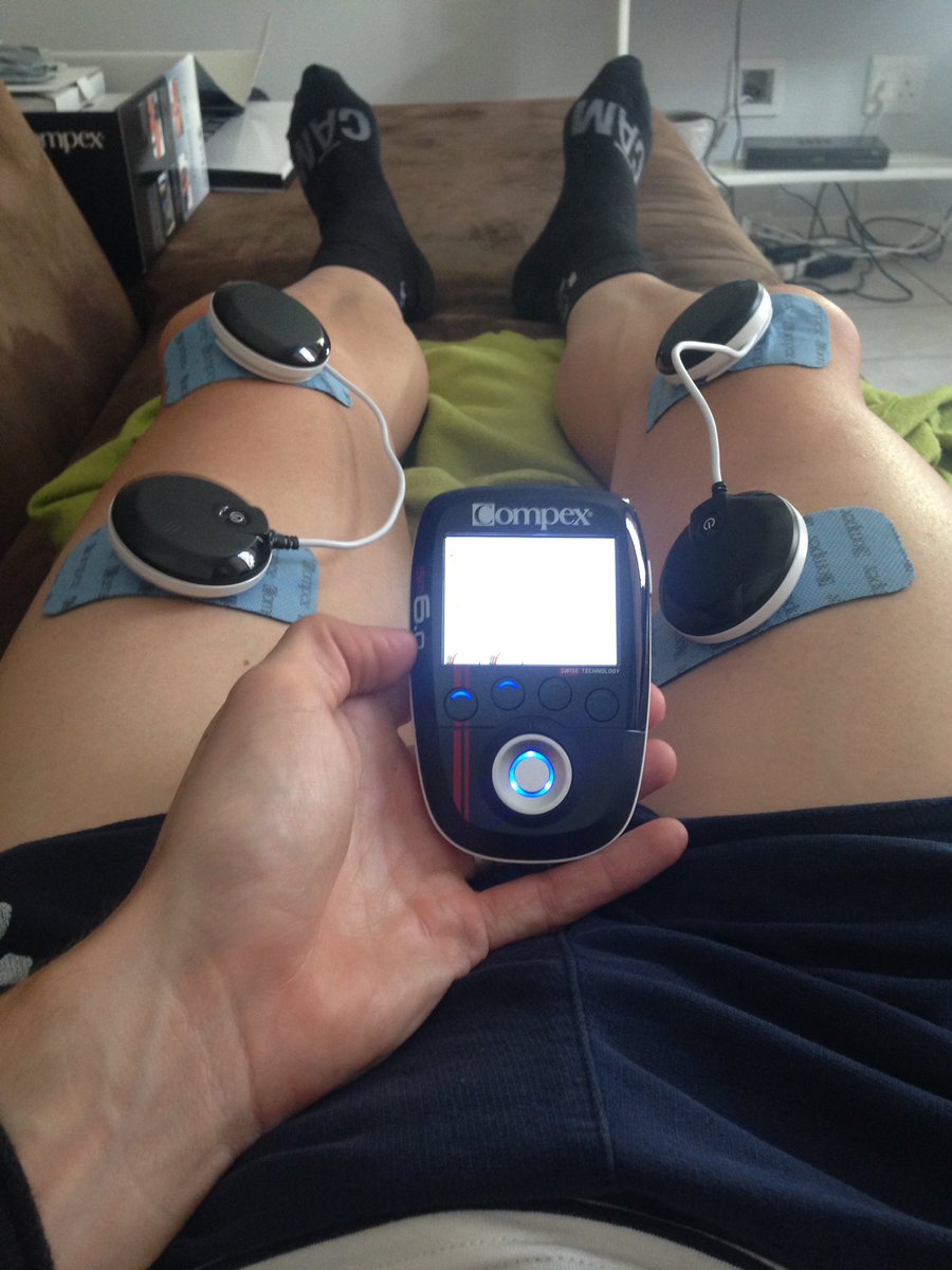 The best way to recover from a long training ride! Proud and happy to have joined the <a href="/Compex_SA/">Compex South Africa</a> family! Here's to a great partnership