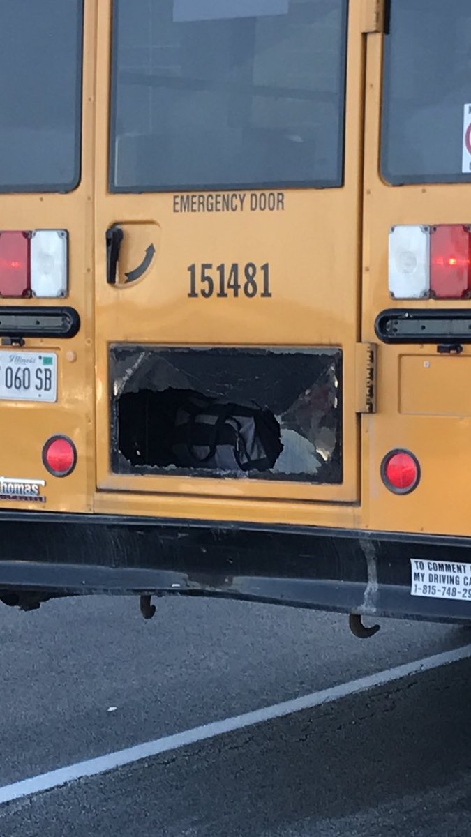 NateViland's tweet image. When you're trying to leave for the @dekalb_football playoff game but the buses are late bc one rear ended another #Drafty #FreeAC