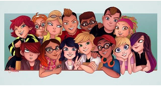 Ladybugchatfans's tweet photo. Marinette's class☺ https://t.co/ivxSHlSTIB