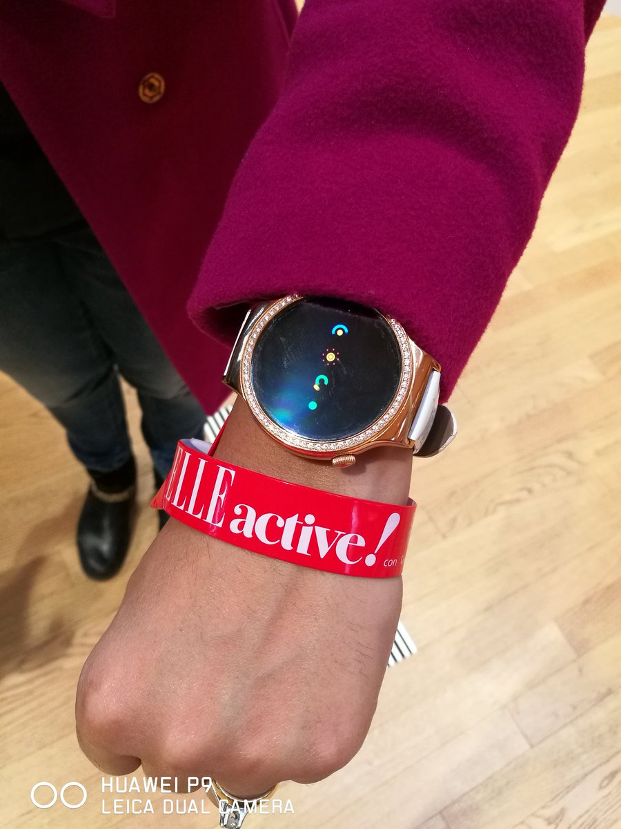 Anche #HuaweiWatch tra i protagonisti di #ELLEactive, il forum delle donne attive! #Huawei #HuaweiWithElle