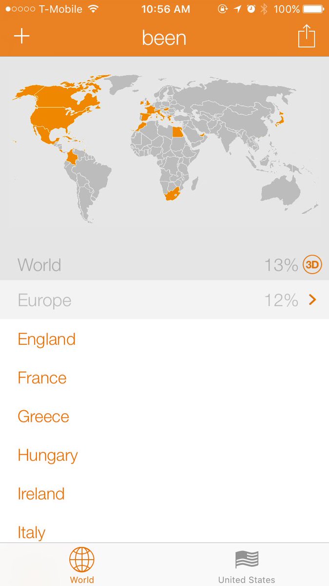 CupcakeCarlynn's tweet image. Im really on @been_app scrolling .. looking for places I've never been 😭
