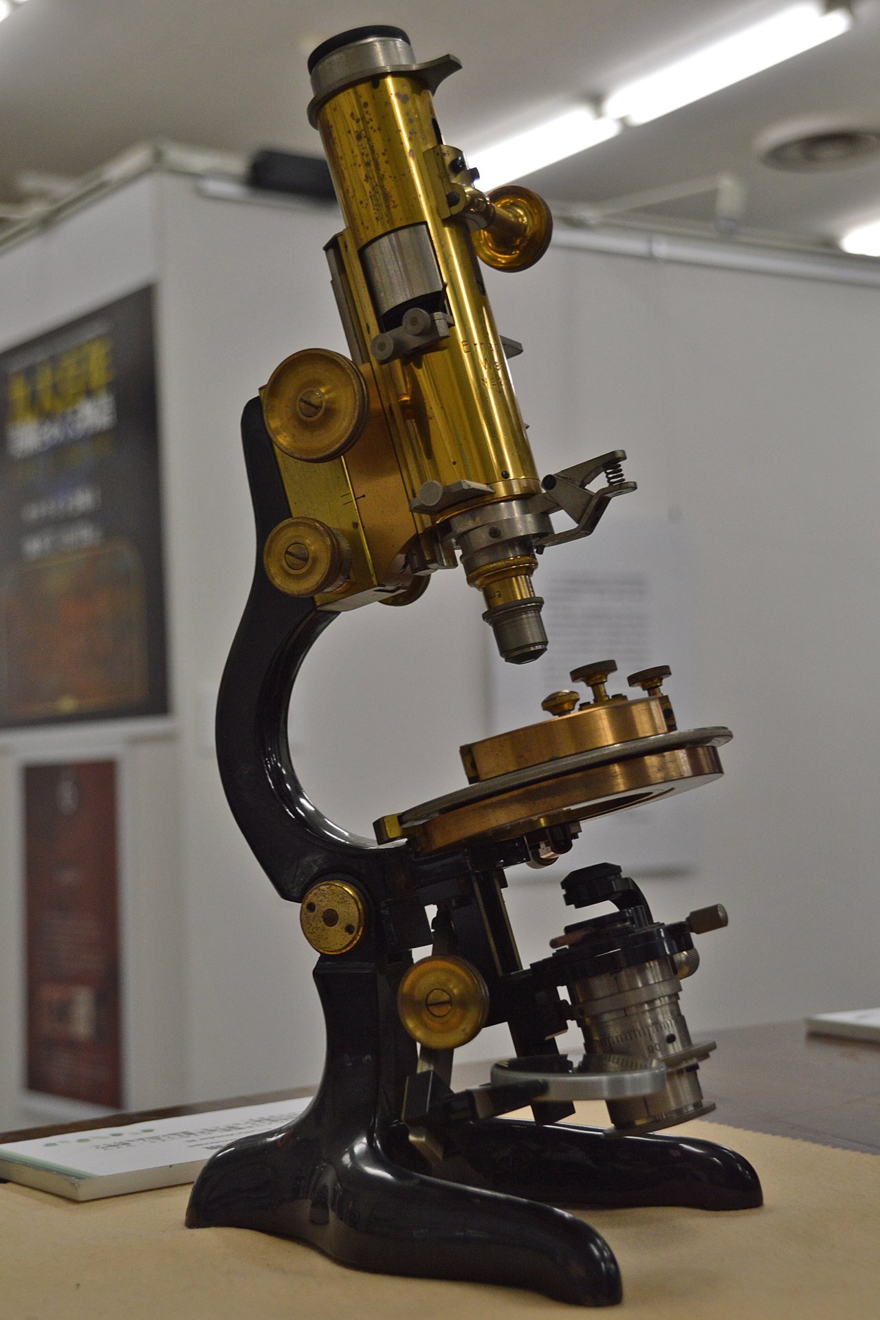 メイジテクノ偏光顕微鏡(鉱物顕微鏡) MT-90 - 道具、工具