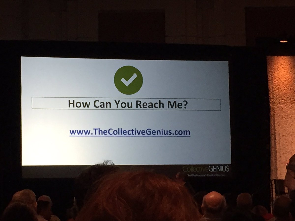 NoteThrive's tweet image. #NoteExpo2016 Great speaker #NoteThrive