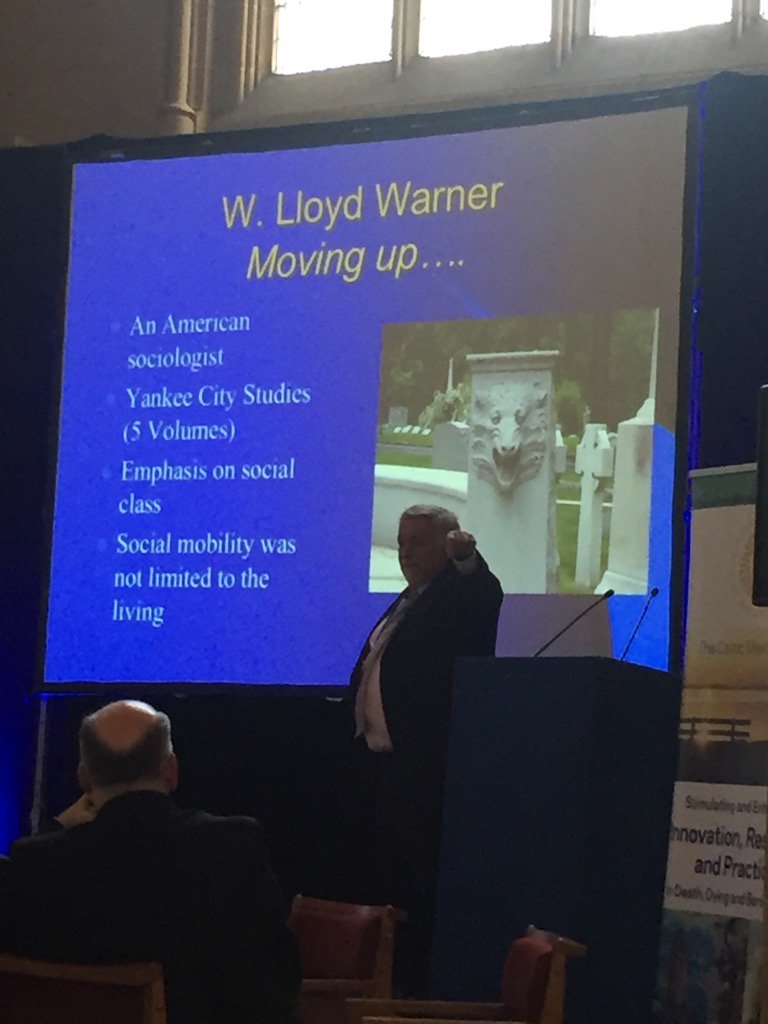 Irish Hospice Foundation on Twitter: "Social mobility not limited to the living .... Reburying the dead Lloyd Warner study K Doka #IWG16Glasgow https://t.co/st0sogzTLi" / Twitter
