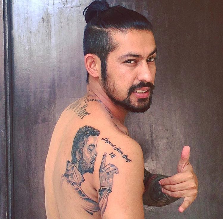 CricFit on Twitter: "The tattoo which Sunny got made for ...