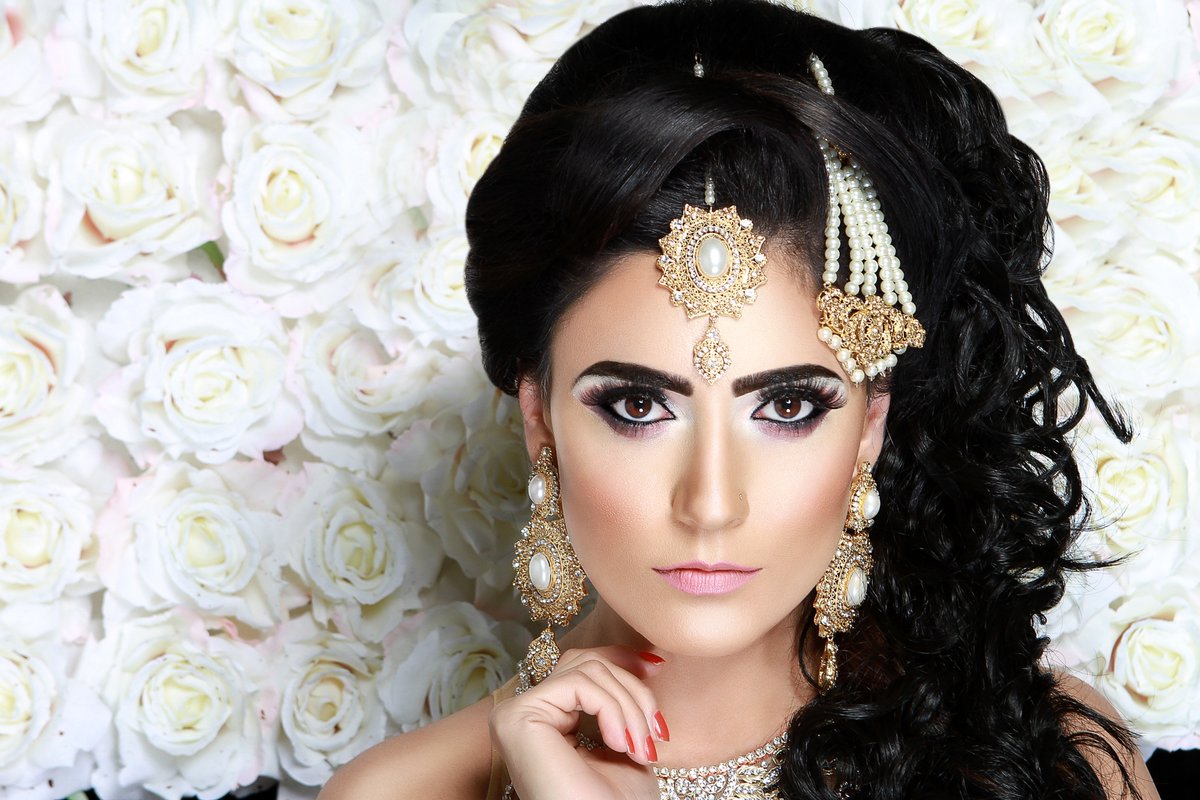 Alison Petitjean On Twitter Asian Bridal Hair Makeup By Book