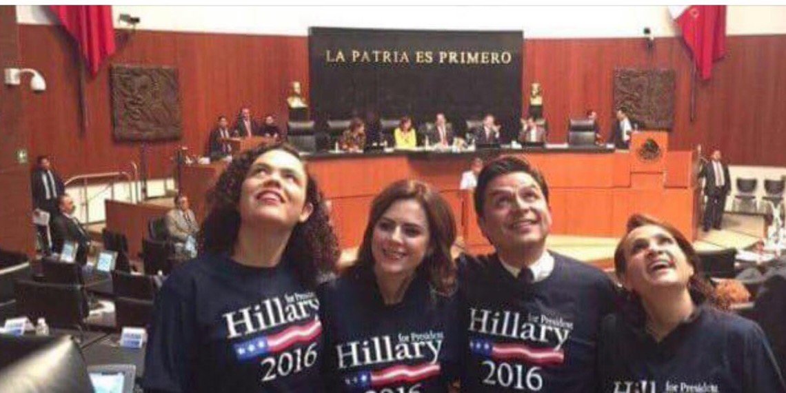LuisAlbertoRodr's tweet photo. Legisladores mexicanos del PAN unidos por #HillaryClinton Qué tal!!! https://t.co/nbM7xZ5xYj