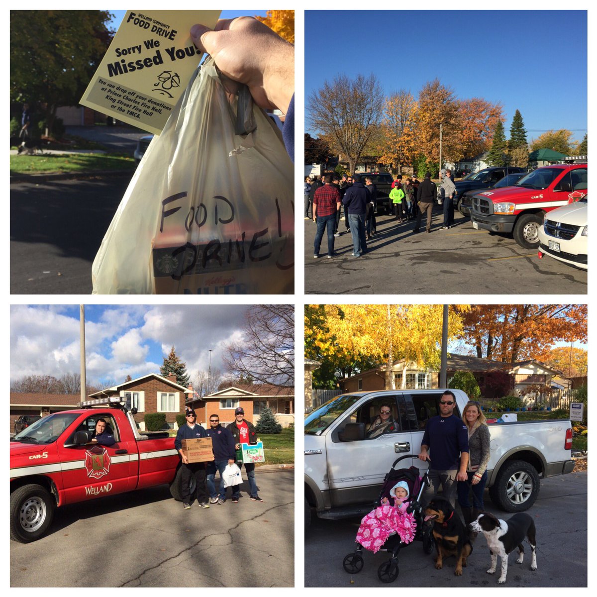 Another very successful <a href="/Welland/">City of Welland</a> Food Drive. Thanks to all the generous &amp; thoughtful residents of our amazing community <a href="/opffa/">OPFFA</a> #Niagara